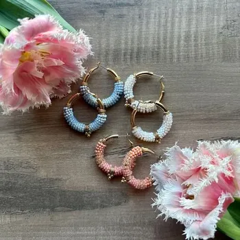 Náušnice Náušnice z korálek Biba