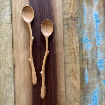 Vařečka Dřevěná vařečka/lžíce Větvička