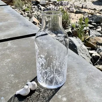 Váza Skleněná váza Meadow Flowers