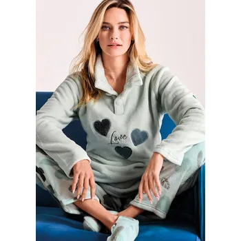 Dámský župan Dámské pyžamo Infiore 652822 M Peprmint