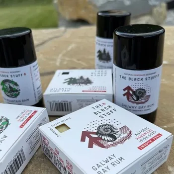 The Black Stuff - přírodní pánská péče z Irska Deodorant Galway Bay Rum