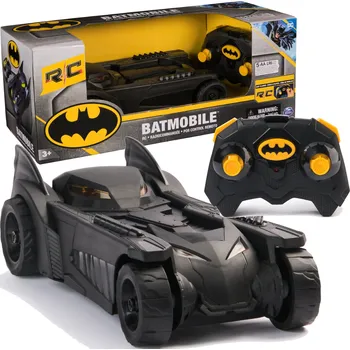 RC model auta Spin Master Batman Batmobil RC s osvětlením a zvuky 23 cm