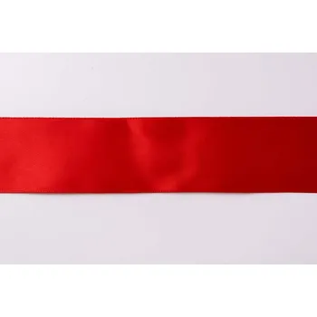Saténová stuha v červené barvě 38 mm I-TM0-S38-3078
