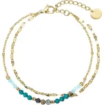 Náramek ocelový s africkým tyrkysem 43106.3