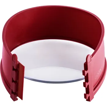 Forma na pečení Coox Forma na pečení se skleněným dnem, Ø 18 cm (tmavě červená)