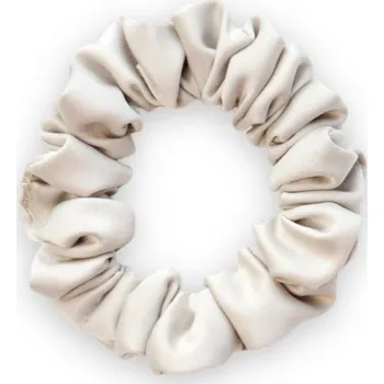 MURU Saténová gumička úzká - krémová