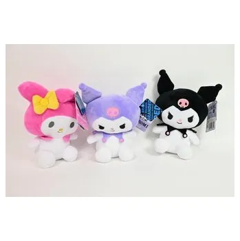 plyšák HELLO KITTY 18cm plusz Kuromi_Melody 98310