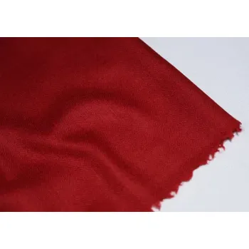 Šála Kašmírová šála Standard tmavě červená