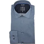 Košile Pure Slim Fit "FLXBL" modrá se vzorem E21052_21101_173 velikost: 39, délka rukávu: dlouhý rukáv