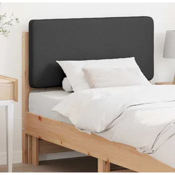 Ložnice Čalouněné čelo postele s čelo Hnědá a tmavě šedá 90 cm