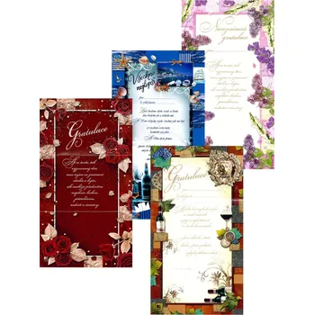 Mezuza MEZUZA Přání " E " svatební s kapsou 602143