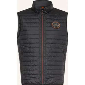 Pánská móda Napapijri Pánská Prošívaná Vesta Amiata, černá, 52