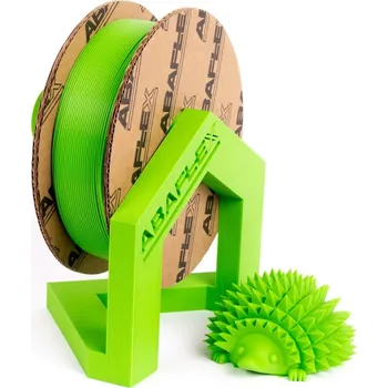 Filament PLA filament ABAFLEX zelený, 1.75 ± 0.019 mm, 750g, cívka 64mm Váha: 750g