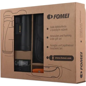 Dalekohled Fomei Sada dalekohled 10x42 FOREMAN + lovecký nůž Mikov v dárkovém balení Fomei®