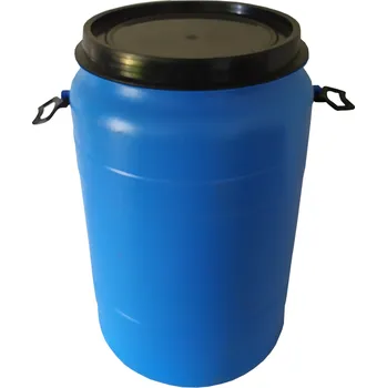 Plastový sud 120l - zaklapávací s víkem, s madly