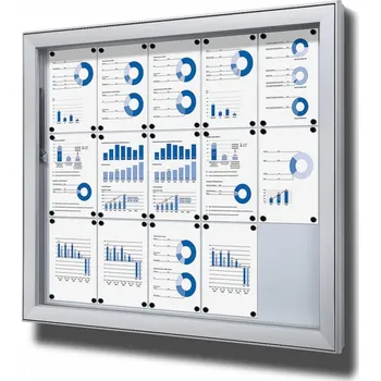 SDN Venkovní uzamykatelná vitrína SCL - 15xA4