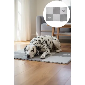 VYLEN s.r.o. Podložka pro psy - 6 podlahových dílů, šedá