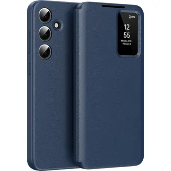 Pouzdro na mobilní telefon Techsuit SmartView Series pro Samsung Galaxy S24 FE modrá