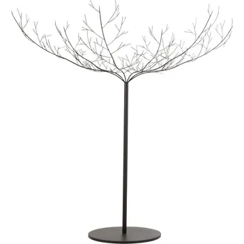 Vánoční stromek Černý veliký kovový dekorační strom Tree Black - 255*255*250 cm