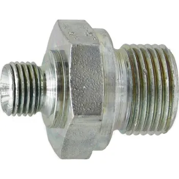 Rovný spojovací adaptér hydrauliiky GA 3/8 M-BSP x M18 M-MET