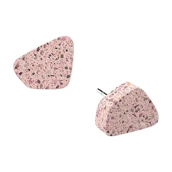 Náušnice Cappali naušnice FLOW - Terrazzo pink, růžové