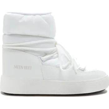Dámská zimní obuv Dámské sněhule Moon&nbsp;Boot LTRACK LOW NYLON WP - bílá 38