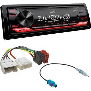 Autorádio Autorádio Mercedes Citan JVC KD-X282BT Bluetooth s instalační sadou