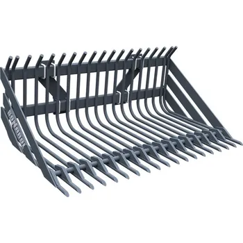 Lopata Třídící, prosévací lopata na čelní nakladač Sonarol LA SNR 2400, EURO úchyt, šířka 2400 mm