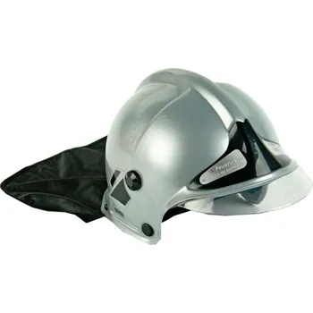 Pracovní přilba Klein - hasičská přilba stříbrná