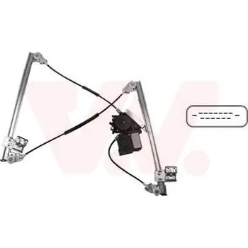 Stahovačka okna Zvedací zařízení oken VAN WEZEL 5883262