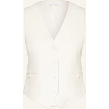 Mrs & Hugs Dámská Blejzrová Vesta, bílá, 44