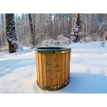 Koupací sud COOL TUBE z termo dřeva
