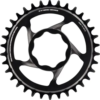 Převodník na kolo ethirteen espec DM 55mm TQ, převodník, 34 zubů