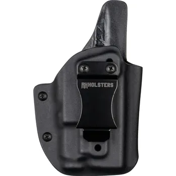 Příslušenství pro sportovní střelbu RH Holsters IWB - Glock 19 Gen3-5 - Glock 19X/45 + SureFire XC3 - vnitřní kydexové pouzdro - plný sweatguard - ns - černá Pouzdro je pro: Pravák