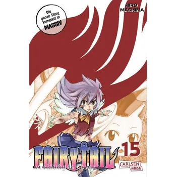 Fairy Tail Massiv 15 (Hiro Mashima,Gandalf Bartholomäus)(Brožovaná)