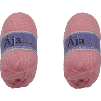 Příze SET 2ks - Příze ÁJA Růžová BX13175 - 50g / 217 m