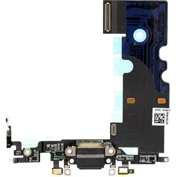 Náhradní díl pro mobilní telefon Nabíjecí a audio flex konektor pro iPhone SE (2020/2022) - černý