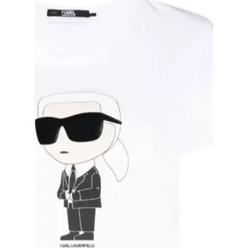 Dámské tričko Karl Lagerfeld Ikonik Tričko W 230W1700 s