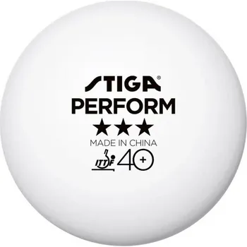 Pingpongový míček STIGA - Perform 40+ *** (100 ks) + DÁREK + Doprava ZDARMA