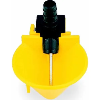 Pro ptáka Misková hadičková napáječka pro křepelky, kuřata, ptactvo a malá zvířata s trubičkou