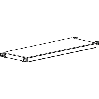 Lešení ZARGES Plošina bez poklopu, 42930, Pro délku lešení (m): 2,50