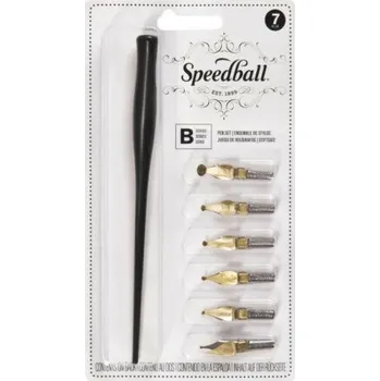 Umělecký štětec Kaligrafická sada Speedball 6+1ks 2956