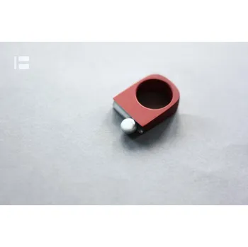 Prsten tomáš holub - PRSTEN SCORE - červený Velikost: VELIKOST 57