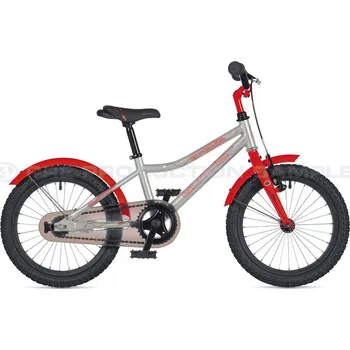 Dětské kolo AUTHOR Orbit 16 - stříbrná/červená Velikost rámu kol US: 4+ let nebo 100 cm