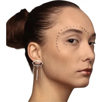 Náušnice JUNA JEWELLERY JUNA jewellery- stříbrné NÁUŠNICE 'THE EYE Ag 925/1000