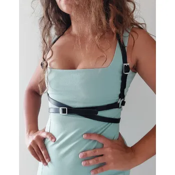 Opasek SKANDAAL kožený harness FADIHA ROSE