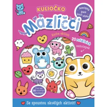 Fotokniha Svojtka & Co. Kuliočko: Mazlíčci 20 reliéfních samolepek