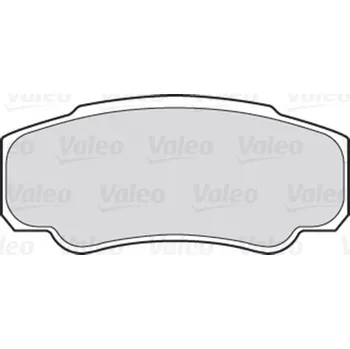 Brzdová destička Sada brzdových destiček, kotoučová brzda VALEO 301570