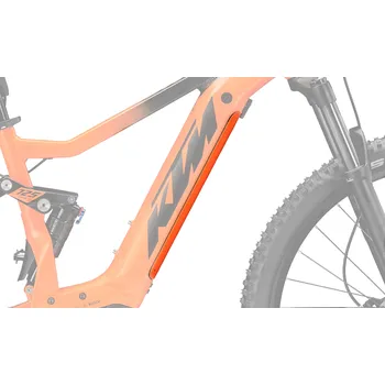 Jízdní kolo Kryt baterie KTM Power Tube Cover Orange pro KTM Macina Chacana 293 500 Wh