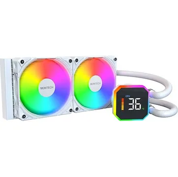 Počítačové chlazení Montech Hyper Flow Digital 240 White